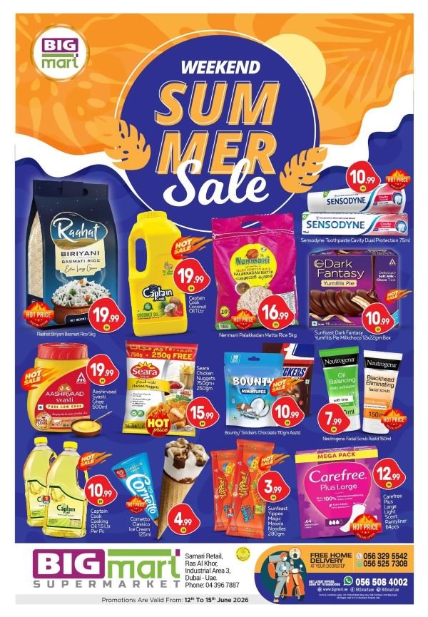 BIGmart Dubai Weekend Summer sale