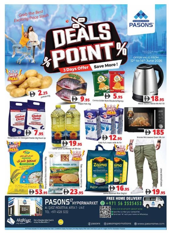 Pasons deals Point
