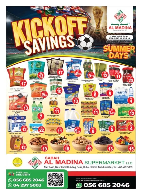 Sabah Al Madina Naif Kick OFF Savings Promotion