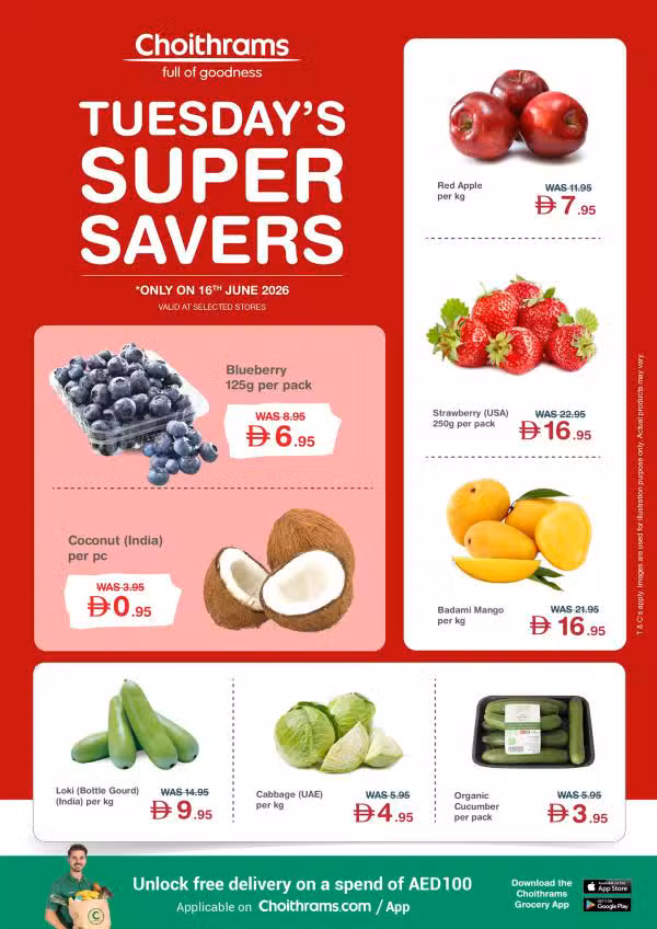 Choithrams Tuesday Super Savers