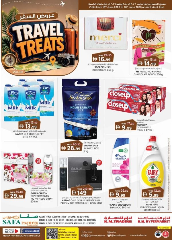 Safa Express Abu Dhabi offers Catalog cover page
