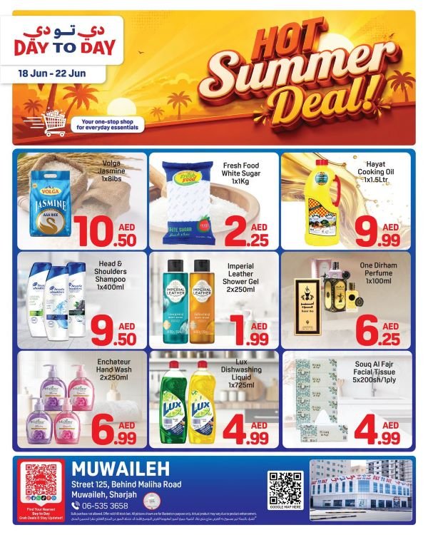Day to Day Sharjah Hot Summer deals