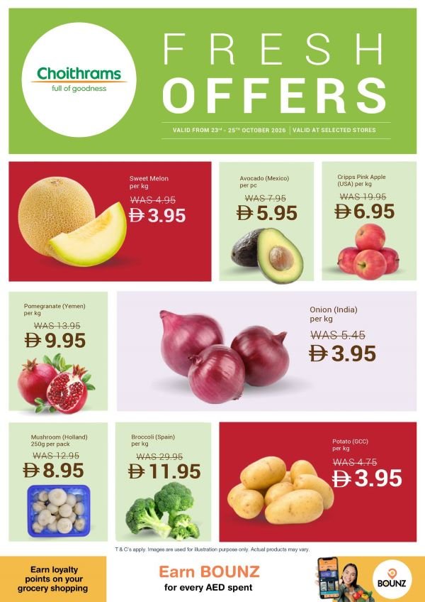 Choithrams Fresh offers