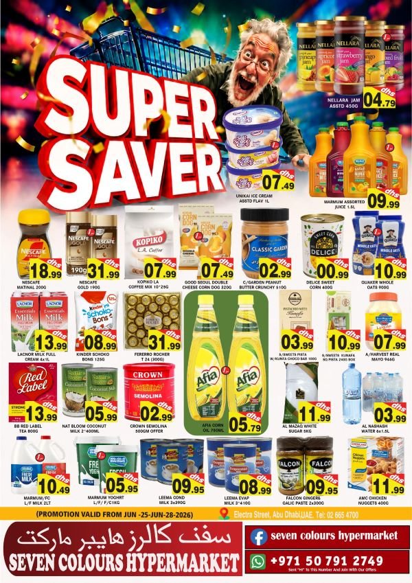 Seven Colours Hypermarket Super Saver Promotion