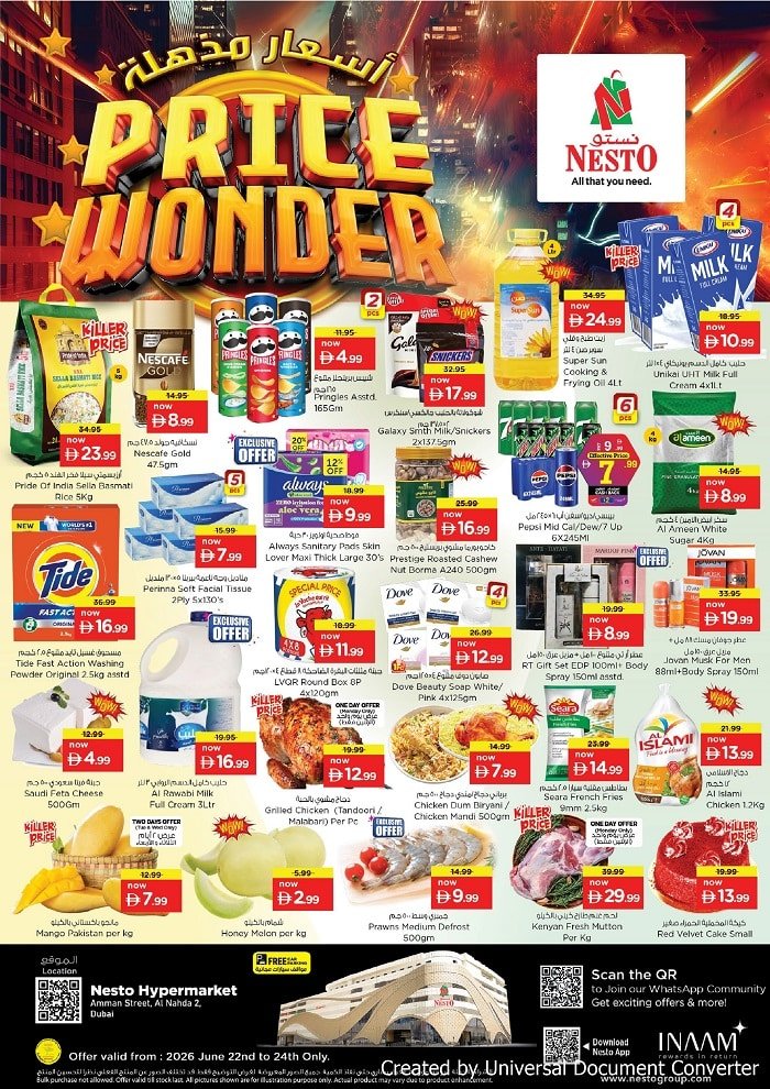 Nesto Al Nahda Price Wonder Promotion