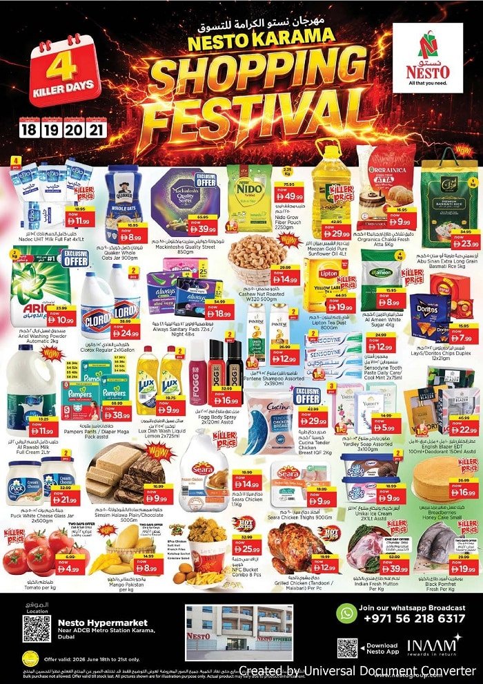 Nesto Karama Shopping Festival