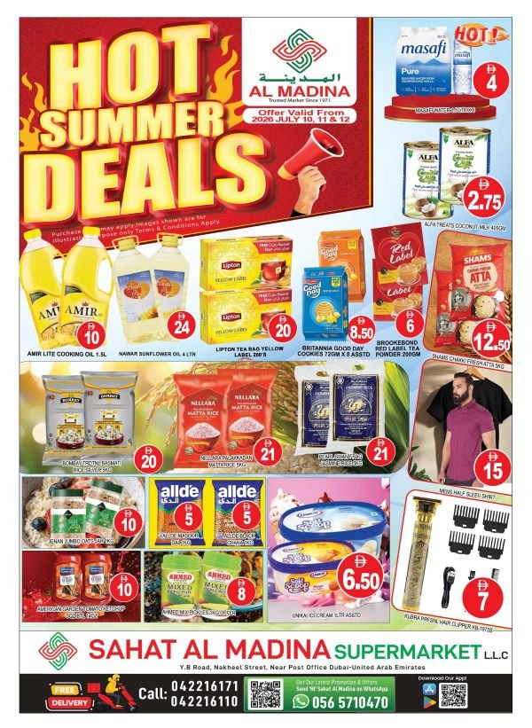 Sahat Al Madina Deira Hot Summer deals