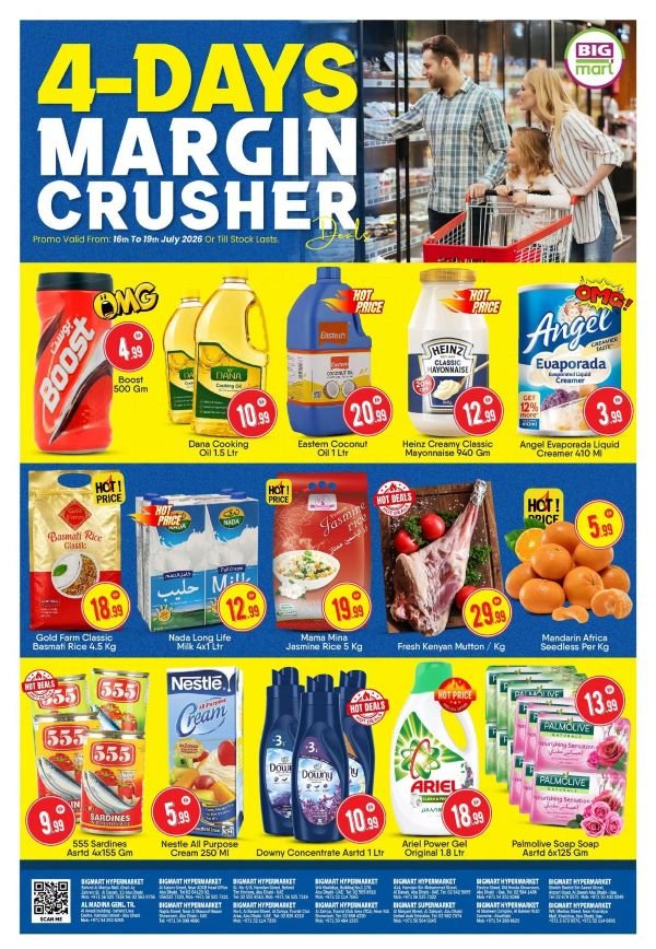 BIGmart Abu Dhabi 4 days Margin Cursher deals
