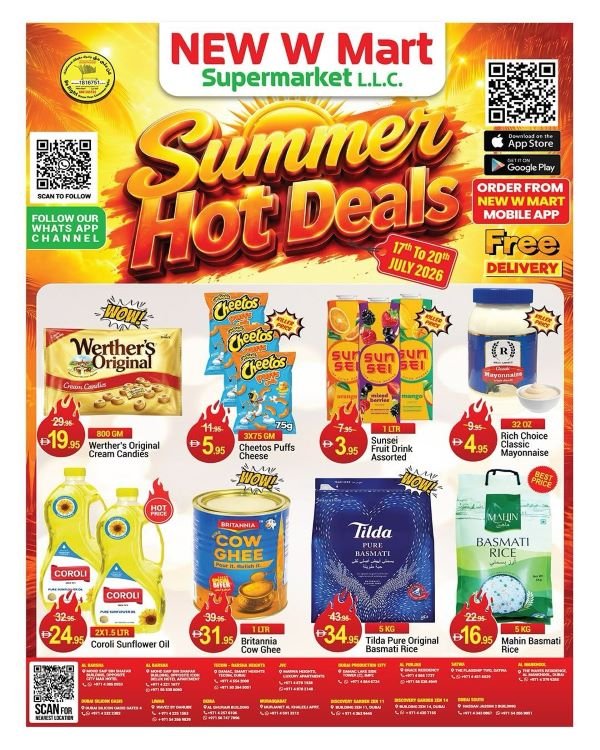 New W Mart Summer Hot deals
