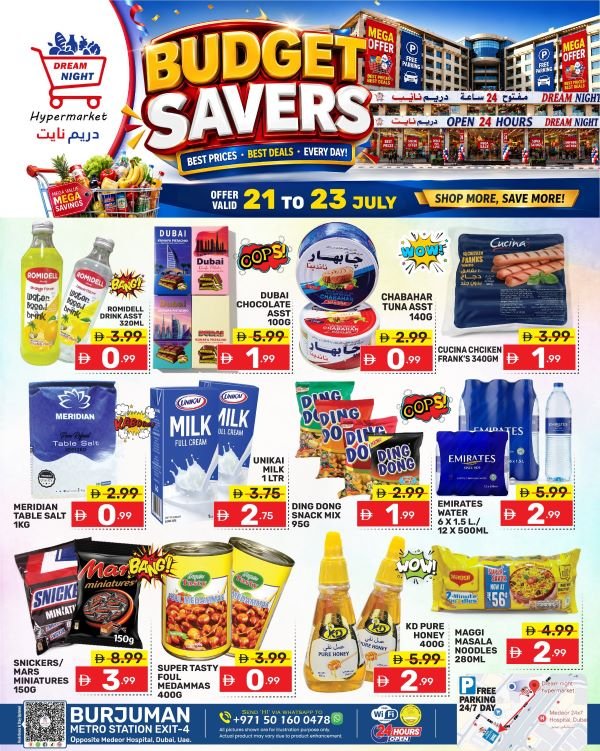 Dream Night Hypermarket Budget Savers