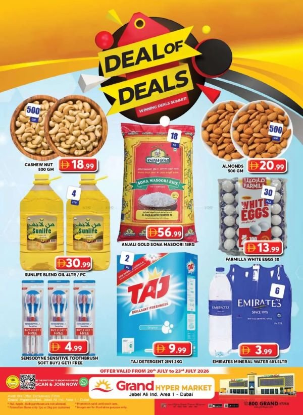 Grand Hyper Midweek deals