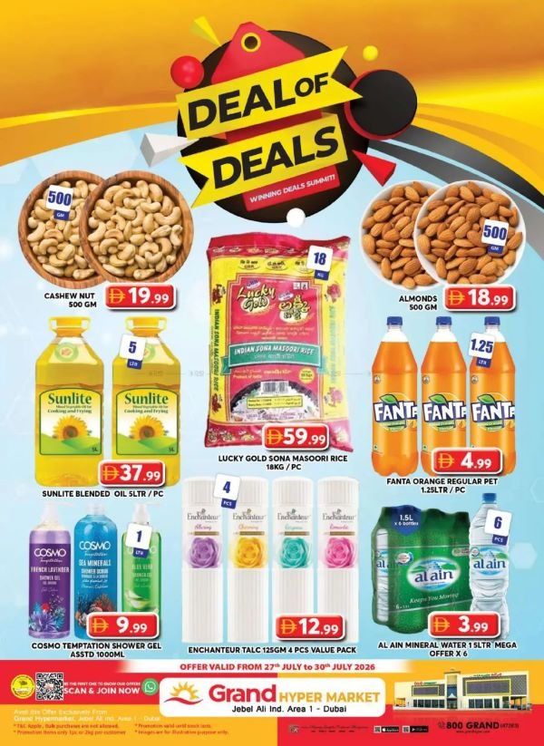 Grand Hyper Midweek deals