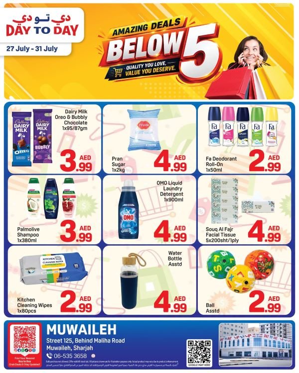 Day to Day Sharjah Below AED 5 deals