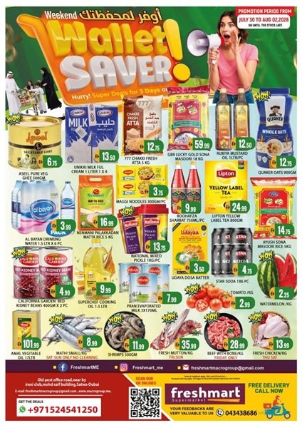 Freshmart Weekend deals