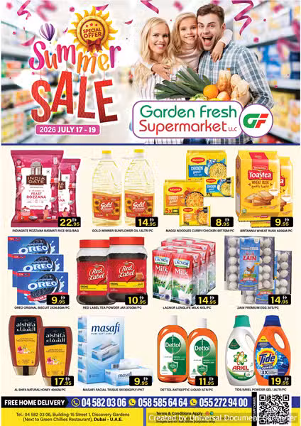 Garden Fresh Supermarket offers Catalog cover page