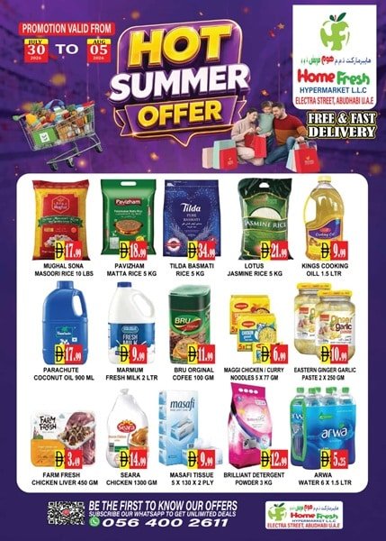 Home Fresh Supermarket Hot Summer offer
