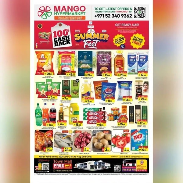 Mango Hypermarket Summer Fest deals
