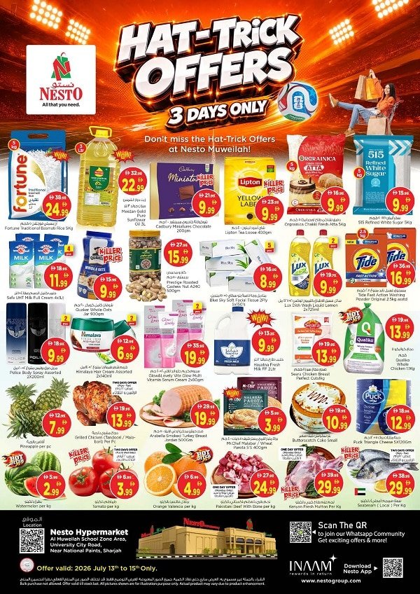 Nesto Sharjah Hat Trick offers
