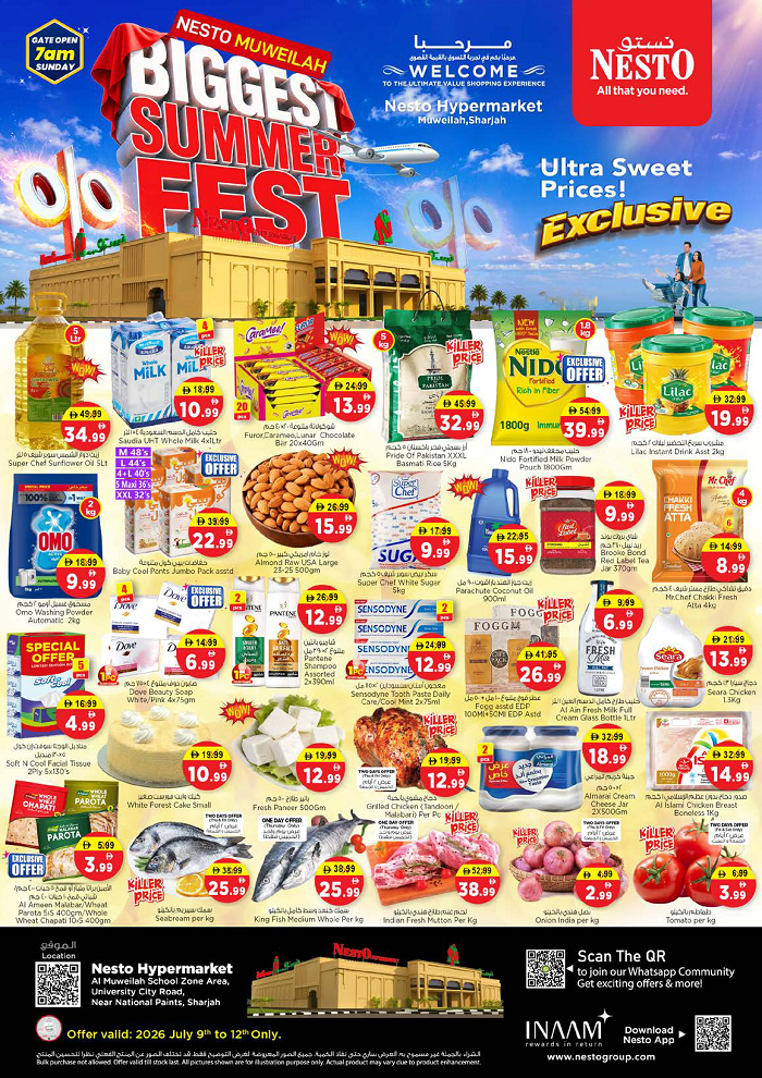 Nesto Sharjah Biggest Summer Fest