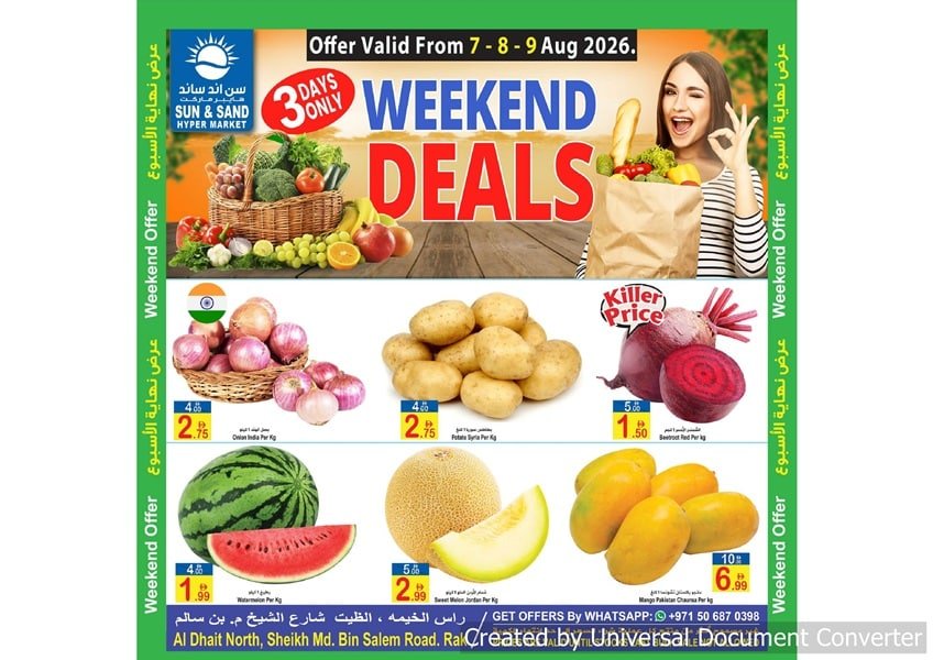 Sun and Sand Weekend Deals