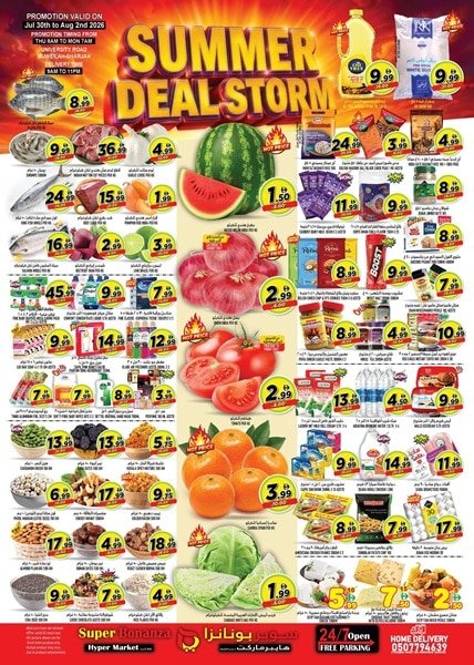 Super Bonanza Weekend deals