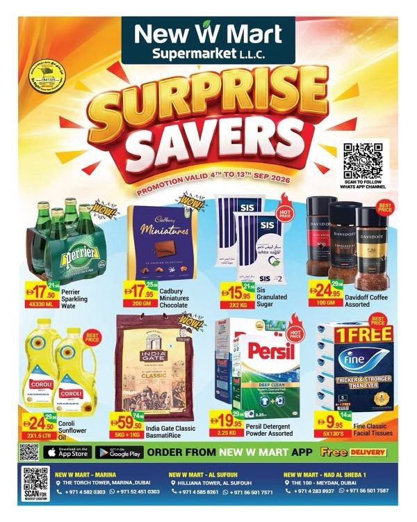 New W Mart Surprise Savers