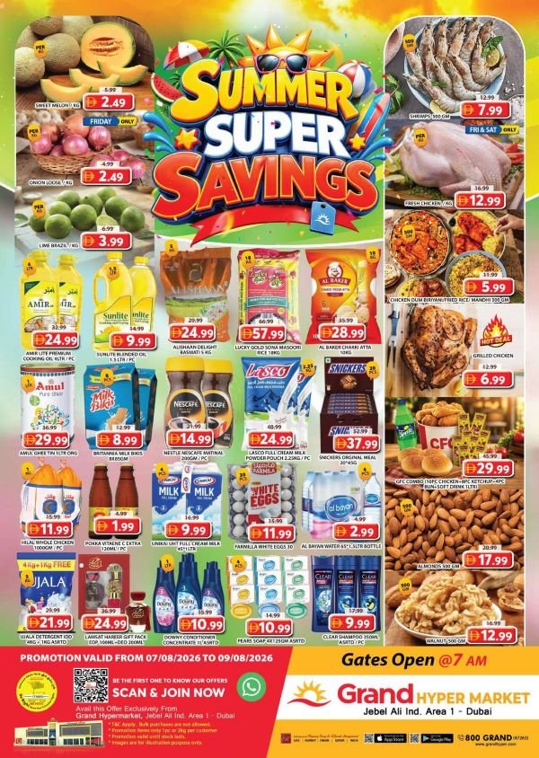 Grand Hyper Summer Super Savings deals