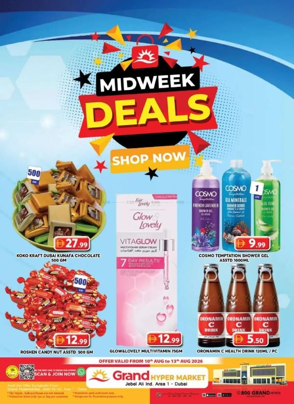 Grand Hyper Midweek deals