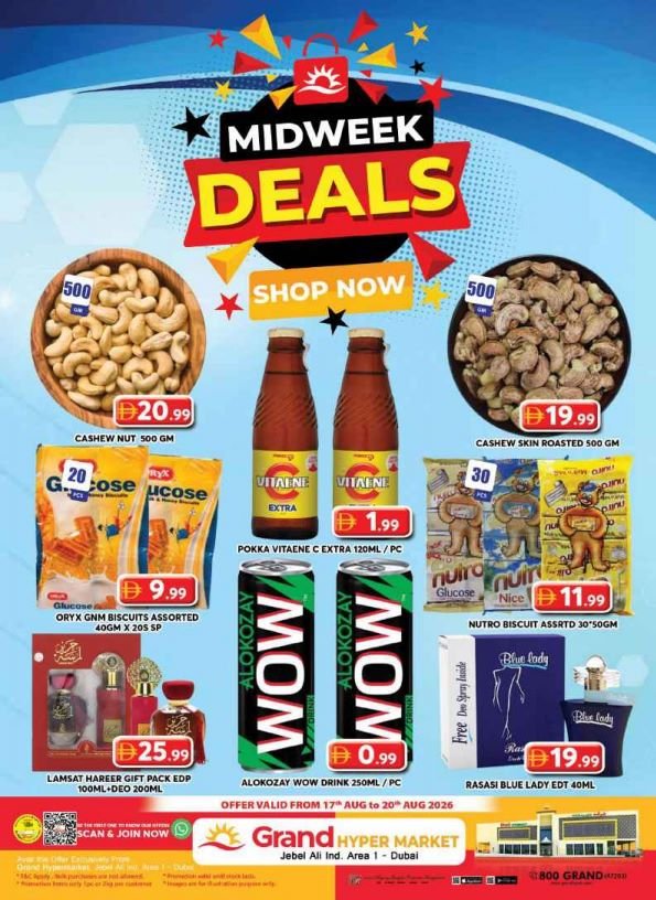 Grand Hyper Midweek deals