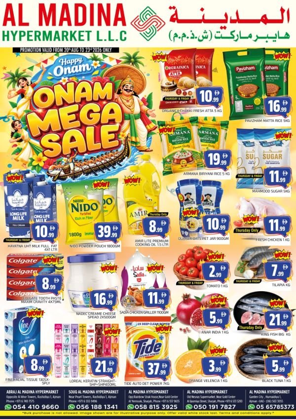 Abraj Al Madina Onam Mega Sale
