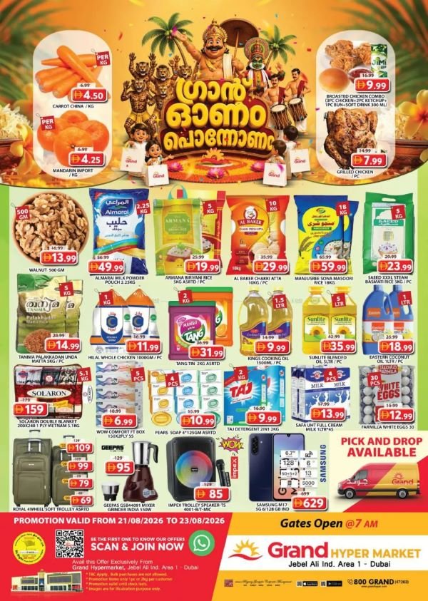 Grand Hyper Onam offers