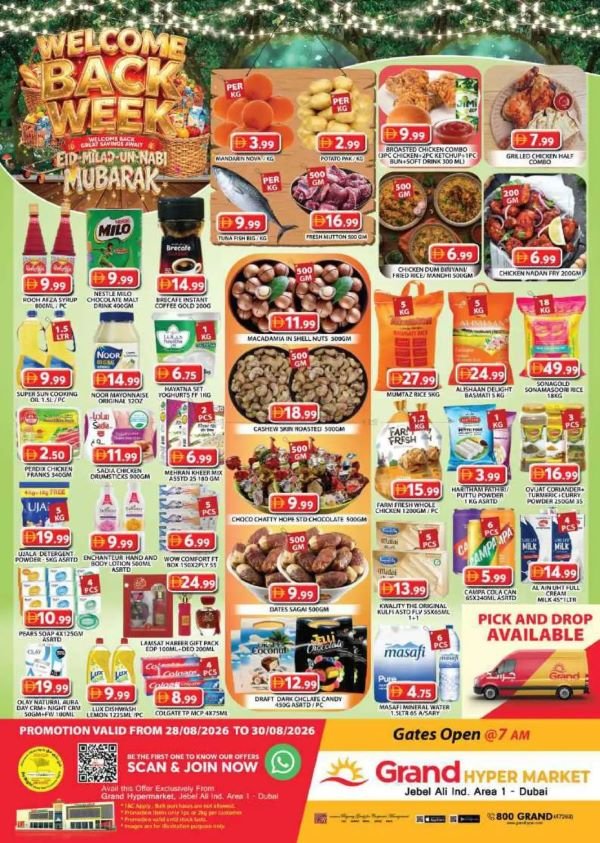 Grand Hyper Welcome Back Week deals