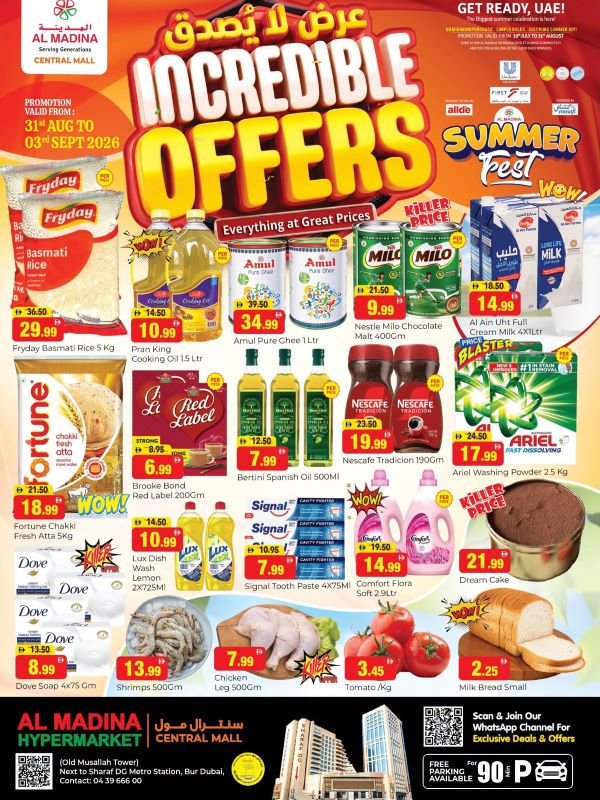 Al Madina Central Mall Incredible offers