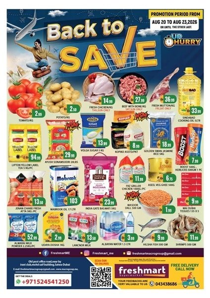 Freshmart Back to Save delas