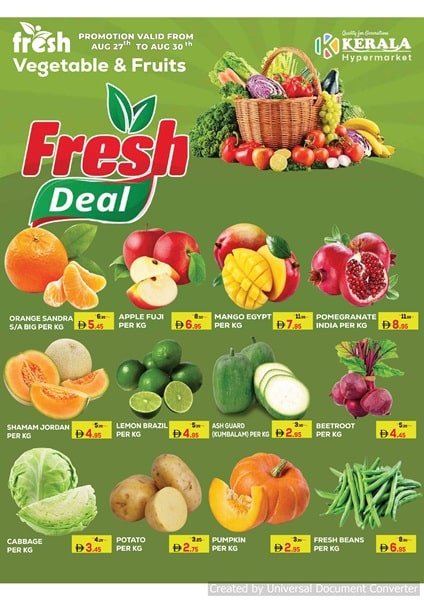 Kerala Hypermarket Fresh Deal
