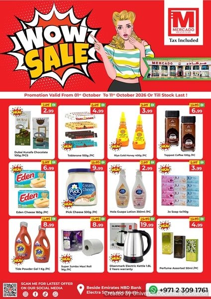 Mercado Wow Sale offer