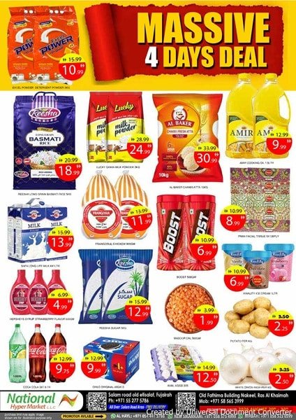 National Hypermarket Massive Deals