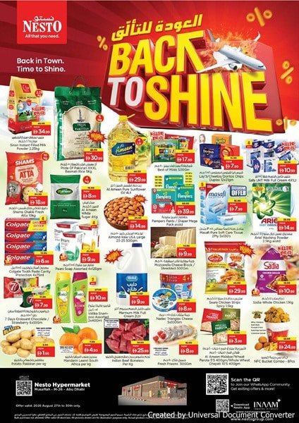 Nesto Abu Dhabi Back to Shine deals