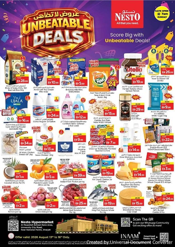 Nesto Sharjah Price Blaster offers