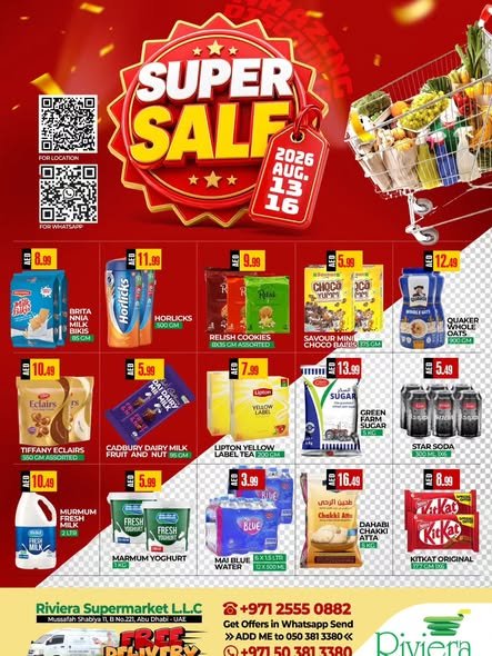 Riviera Supermarket Super Sale