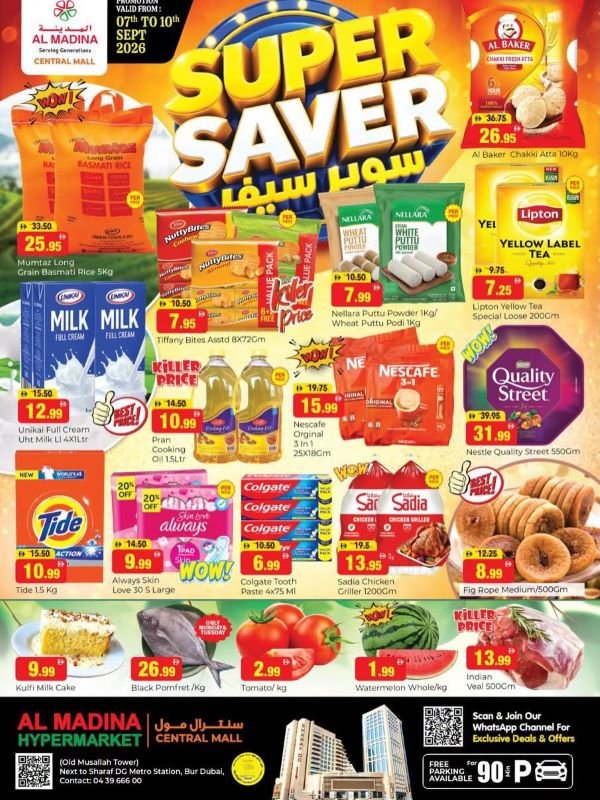 Al Madina Central Mall Super Saver deals