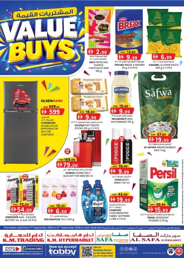 KM Trading Abu Dhabi Value Buys Promotion