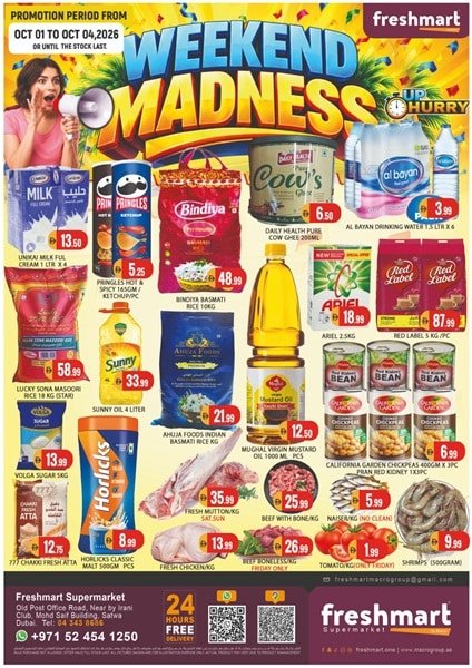 Freshmart Weekend Deals