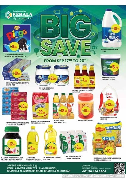 Kerala Hypermarket Big Save offer