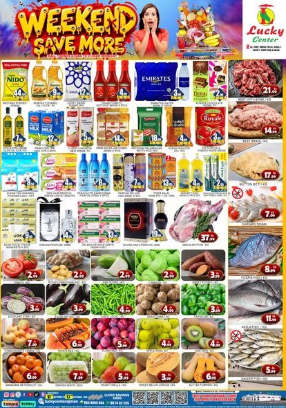 Lucky Center Ajman Weekend Deals
