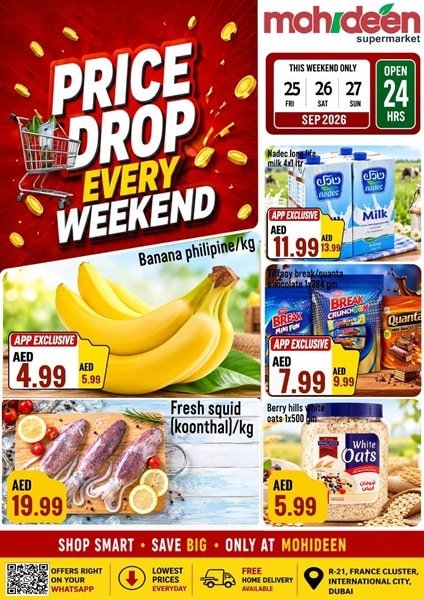 Mohideen Supermarket Price Drop Offers