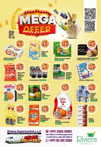 Riviera Supermarket Mega offer