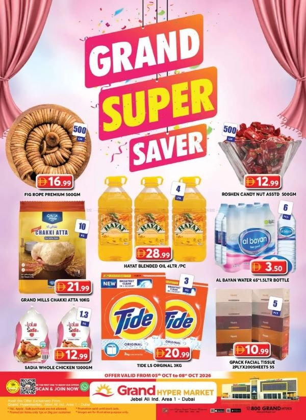 Grand Hyper Super Saver deals