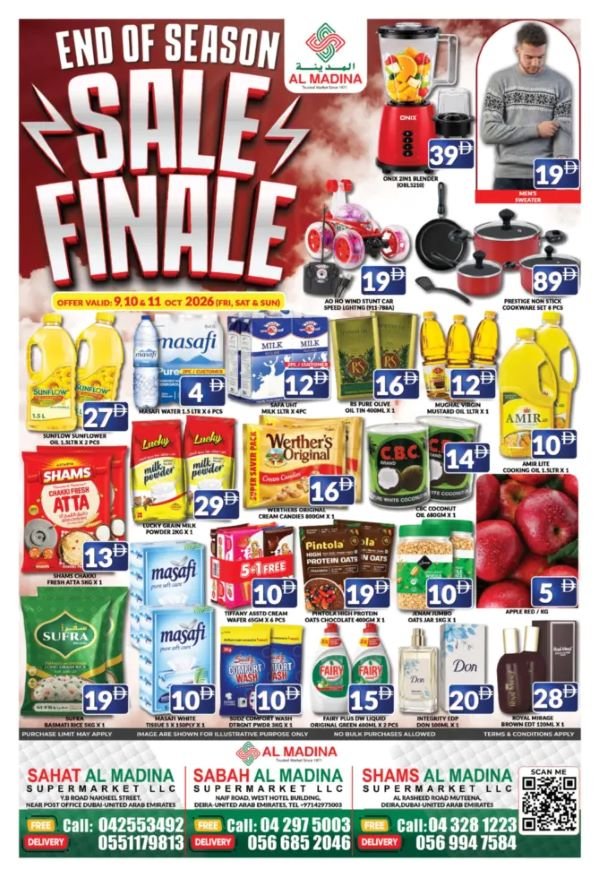 Sabah Al Madina Naif end of Season sale Finale