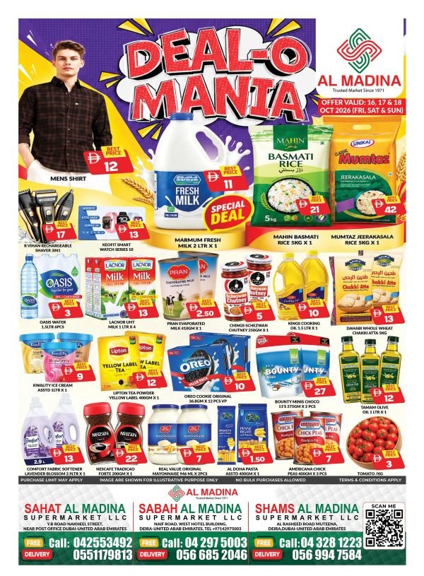 Sabah Al Madina Naif Weekend deals